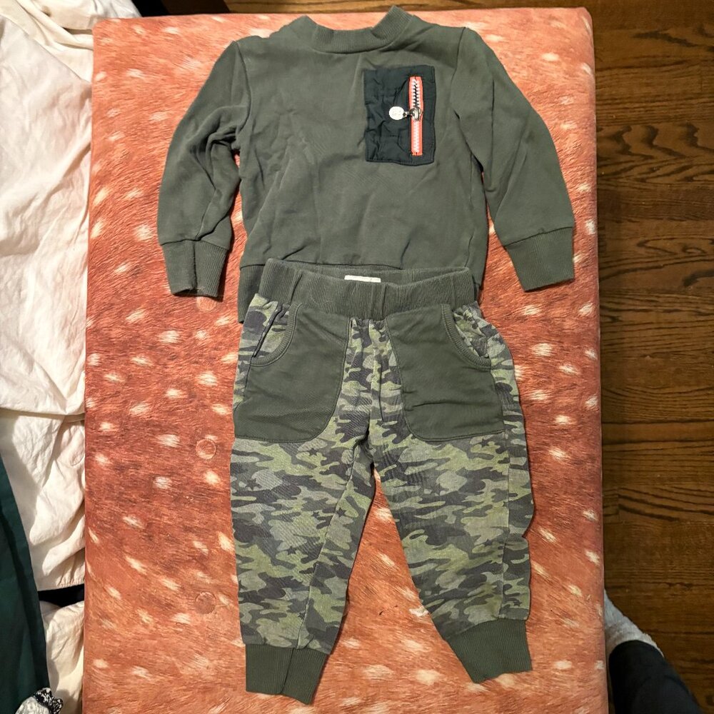 GUC Miki Miette Camo Tracksuit (18-24M)